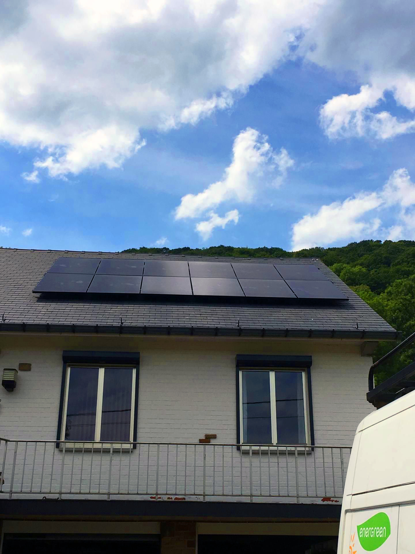 Installation panneaux photovoltaïques Sunpower Energreen