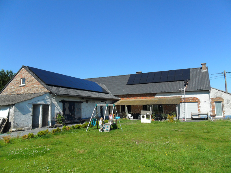 Installation panneaux photovoltaïques Energreen