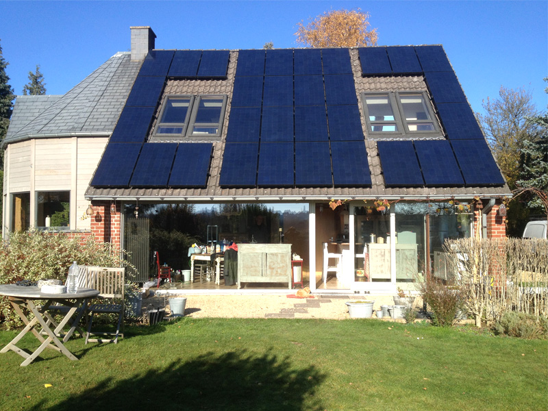 Fotovoltaïsche installatie Sunpower 230 Black Energreen