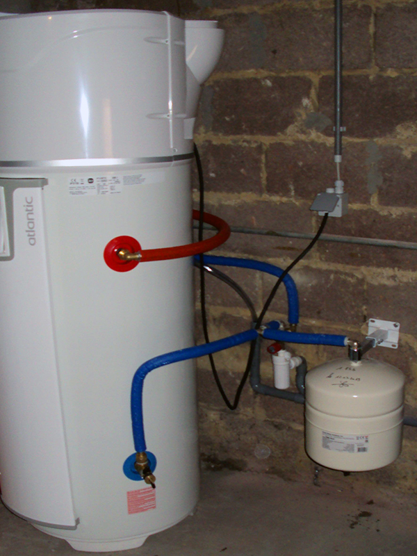 Installation boiler thermodynamique Atlantic Energreen