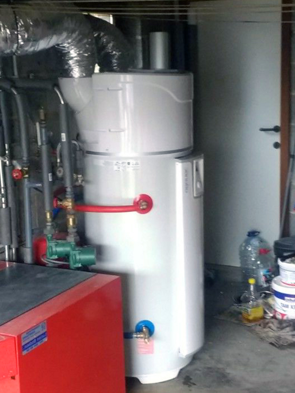 Installation boiler thermodynamique Atlantic Energreen