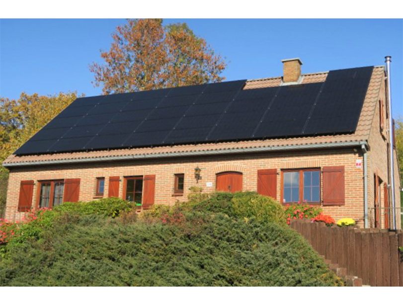 Installation panneaux photovoltaïques Luxor Ecoline Full Black Energreen