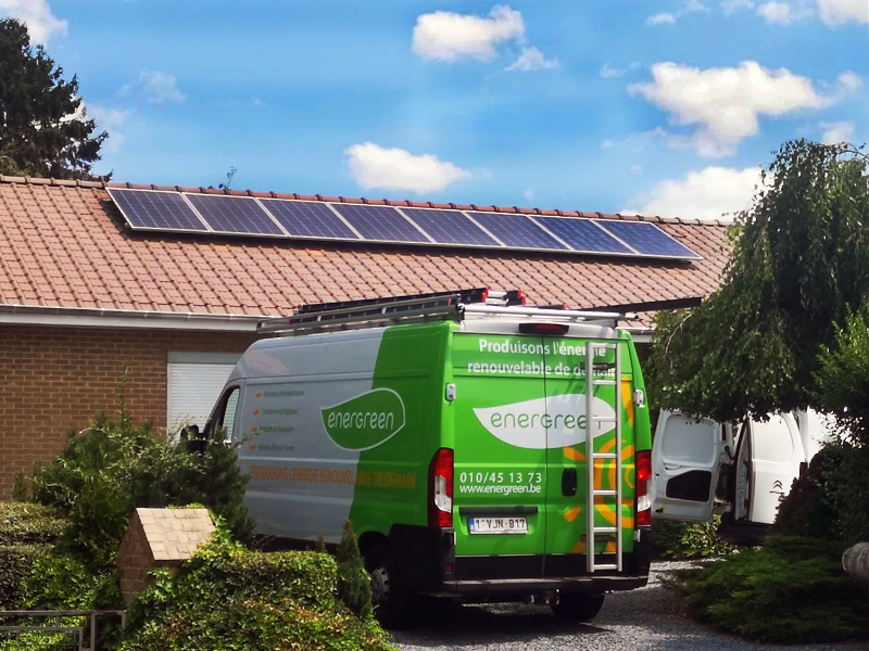Installation panneaux photovoltaïques Luxor Energreen