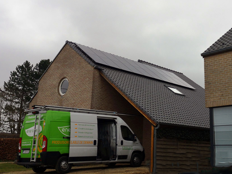 Installation panneaux photovoltaïques Sunpower E20 327 Energreen