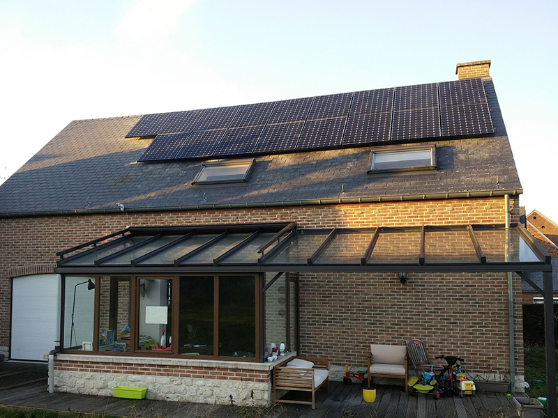 Installation panneaux photovoltaïques Sunpower E20 327 Energreen