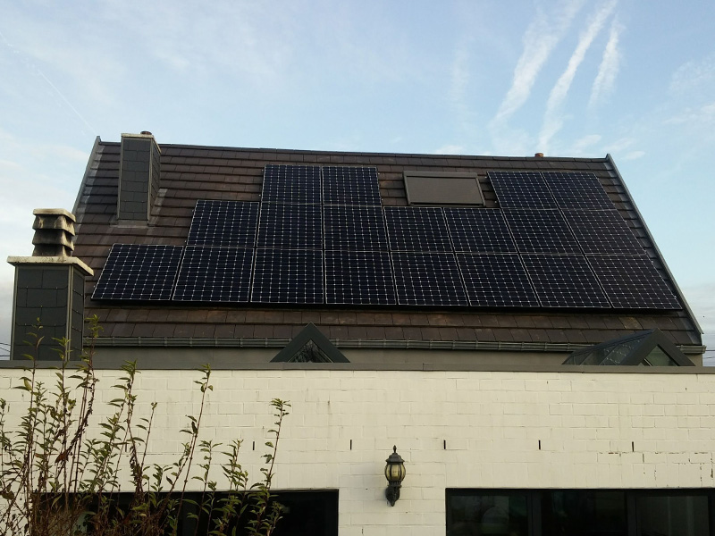 Installation panneaux photovoltaïques Sunpower E20 327 Energreen