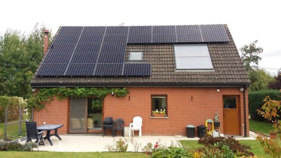 Installation panneaux photovoltaïques Sunpower E20 327 Energreen