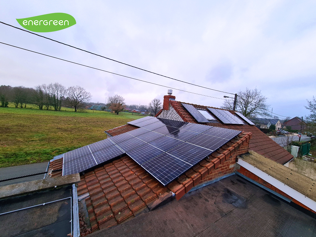 Installation panneaux photovoltaïques Trinasolar 370W Label EU15 Energreen